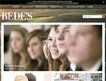 Tablet Screenshot of bedes.org
